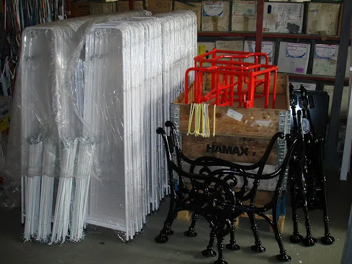 Pintado de mobiliario metálico